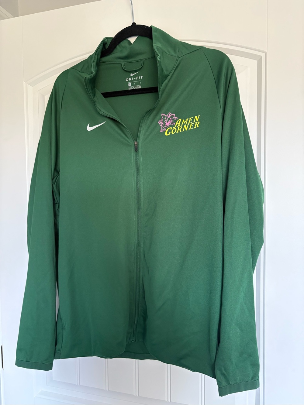 Nike x Barstool Sports Amen Corner Masters full-zip jacket mens large
